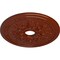 Ekena Millwork Rose and Ribbon Ceiling Medallion (Fits Canopies up to 4"), 23 5/8"OD x 4"ID x 1 1/2"P, Firebrick CM23ROFIF - alternate 2